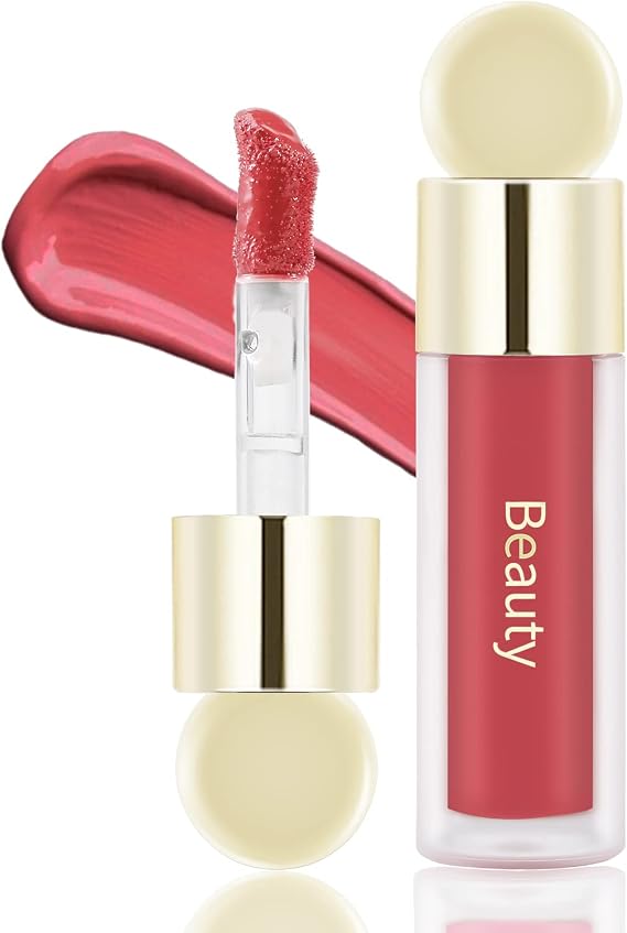 Boobeen Velvet Cream Blush - Matte Soft Gel Liquid Blush Stick for Cheeks, Lightweight Blendable, Long-lasting Natural Color