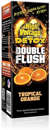 High Voltage Double Flush Tropical Orange