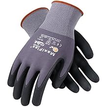 MaxiFlex 34-874 Work Gloves Nitrile MicroFoam Grip Palm and Fingers Excellent Grip and Abrasion Resistance