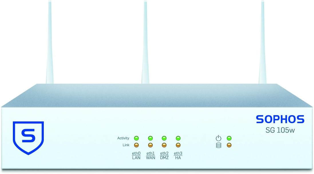 Sophos | SW1ATCHUS | SG 105w Security Appliance WiFi - US Power Cord Revision 2
