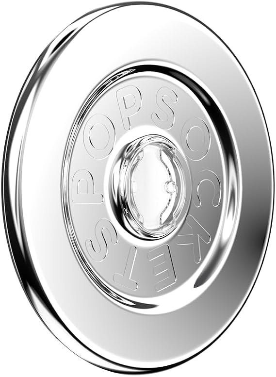PopSockets Magnetic Base for PopTops- Silver