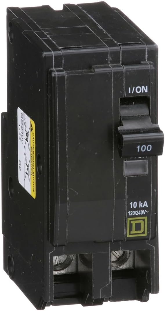 Square D - QO2100CP QO 100-Amp Two-Pole Circuit Breaker