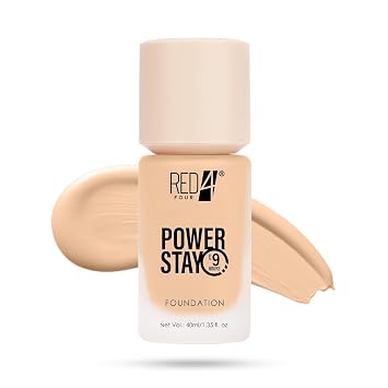 Lightweight Foundation | Up to 9 Hours Long Lasting | Oil Free | Full Coverage Foundation for All Skin Types (40ml) (Shade-03)