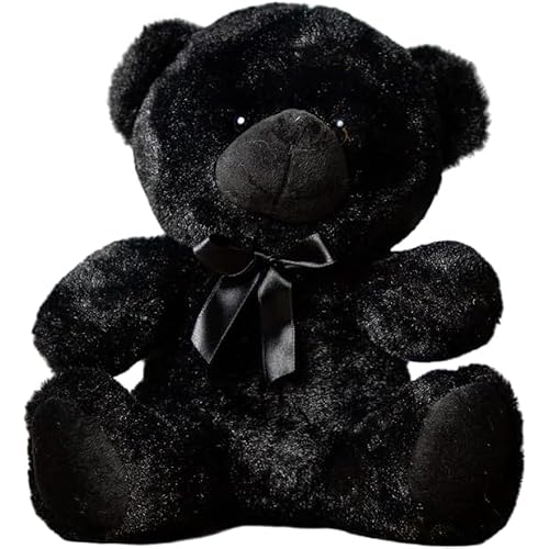 Top Hat Black Colorama Plus Bear 9 Inch Unique Soft Plush Stuffed Animal, Adorable Collectible Teddy, Cute Cuddly Toy Gift for Kids, Birthday, Valentine, Christmas, Holiday, Nursery Decor