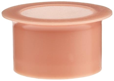 Chemglass CLS-1490-028 Silicone Sponge Closure, 28mm Diameter (Pack of 10)
