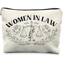Lawyer Gifts for Women, Lawyer Makeup Bag, Law School Graduation Gifts, Women in Law Cosmetic Bags Makeup Pouch