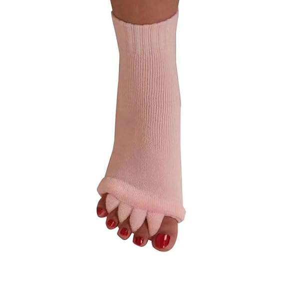 Toe Separator Alignment Socks - Comfortable Toe Separator Socks Massage Socks Prevent Foot Cramp and hammertoes