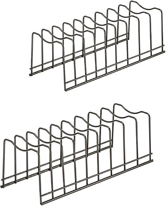 Pot&Pan Lid Rack Holder Organizer, Rest Cutting Board, Baking Sheet, Stainless Steel