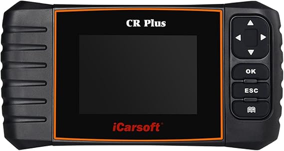 iCarsoft CR Plus Professional Universal OBD2 Diagnostic Scanner for Multi Brand Vehicles ABS SRS Oil Reset