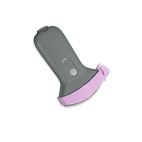 Wireless Convex Abdominal Ultrasound Probe - Handheld Portable Scanner & Medical Training Device for Clinical Detection Practice, Teaching Demos in Medical School and Skills Lab