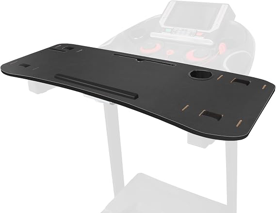 KELIXU 39" Treadmill Desk Attachment, Universal Walking Laptop Holder Desk Ergonomic Platform Workstation for Treadmill with Cup Holder, Laptop/Tablet Stand