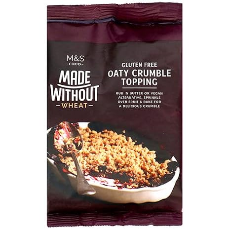 Marks and Spencer Made Without Oaty Crumble Topping. 225g