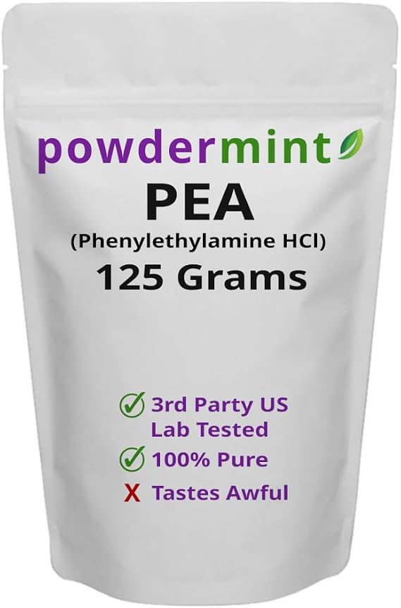 Phenylethylamine Supplement (125 Grams) Phenethylamine HCL Form