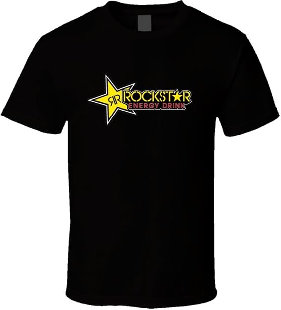 Rockstar Energy Drink T Shirt L Black