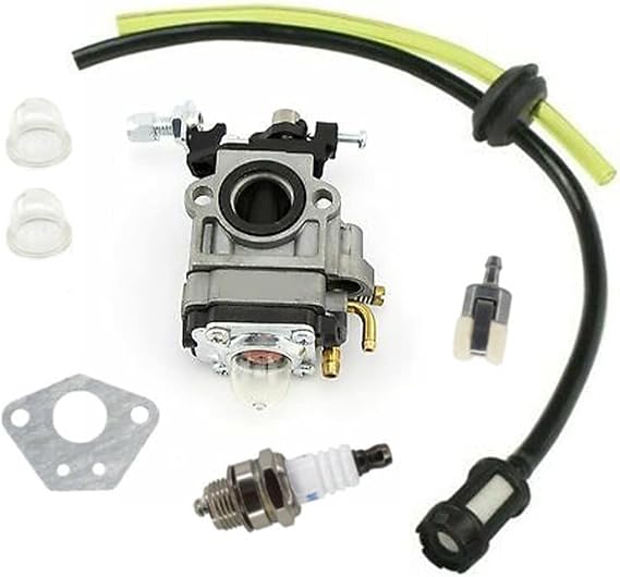 YAEGER Carburetor Kit 62cc 65cc for MTM Baumr-AG Whipper Snipper Hedge Grass Trimmer Parkside Garden Power Tools Accessories