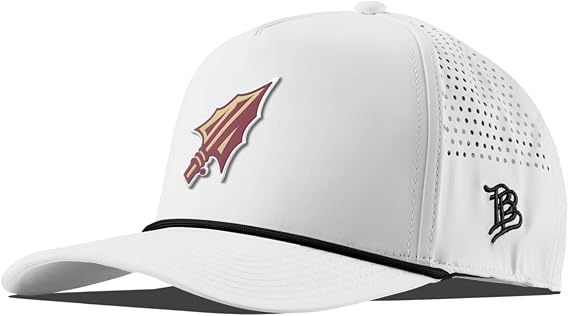 Branded Bills Officially Licensed NCAA x Curved 5-Panel Mascot College Collection PVC