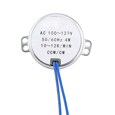 Synchronous Synchron Motor 5060Hz AC 100-127V CCWCW 4W Geared Motor 0.8-1RPM  2.5-3RPM  10-12RPM  15-18RPM 10-12RPM