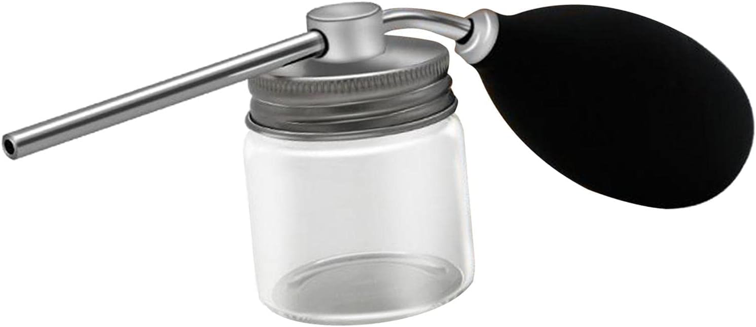 zalati Talc Blower Powder Spray Bottle Barbers Hairdressers Talcum Dispenser