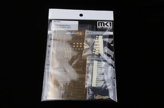 MK.1 Design 1:200 Bismarck Accessory Detail-up Parts Set for Trumpeter