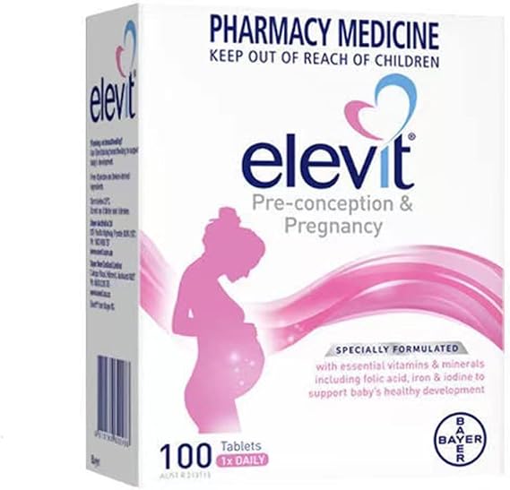Elevit Pregnancy 100 Tablets by Bayer Health Care