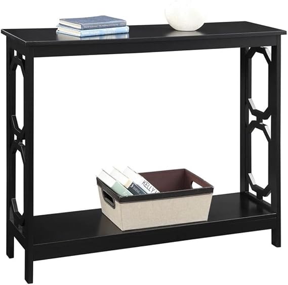 Convenience Concepts Omega Console Table, Black