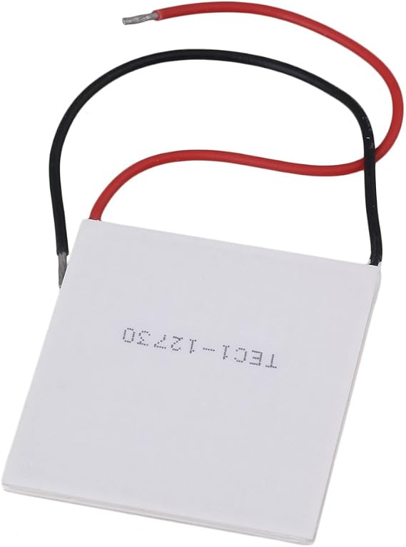 Semiconductor Refrigeration Tablets 62mmx62mm,Heatsink Thermoelectric Cooler Cooling White TEC1-12730 253W Thermoelectric Peltier Semiconductor Clip Cooler