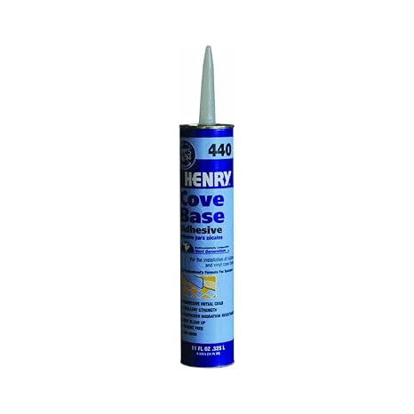 Henry, W.W 12105 11OZ #440 Cove Adhesive, Pack of 1