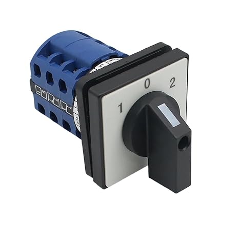 LW26-25 Cam Switch ON-Off 2/3/4/5/6/7/8 Positions 25A DIY Rotary Changeover 4/8/32/48 Terminals Screws Silver Contact LW26 LW28 (Color : 0-1-2-3, Size : 7P-28 terminals)