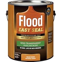 Flood Easy Seal 1 gal. Natural Cedar Semi-Transparent Exterior Wood Finish