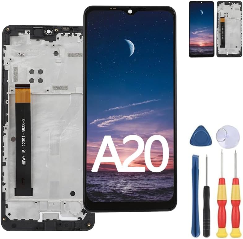 New Display Touch Screen for Cubot A20 LCD Display Replace Parts with Tools.with Frame