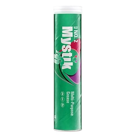 Mystik JT-6 Multipurpose Grease Tube, Water Resistant NLGI 2 14 oz, 10-Pack | Stays put on wheel bearings, u-joints and chassis fittings for trucks, trailers, farm and marine gear under heavy loads
