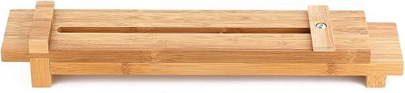 Sharpening Stone Holder Sink Bridge with Adjustable Slider Heavy Base,Easy Honing,Stainless Steel Hardware Accessories,Bamboo Material