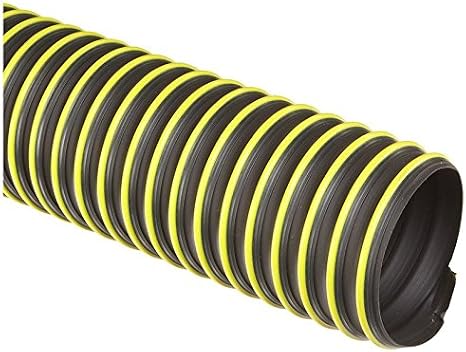 Flexaust 12 Feet of 6 Inch T7W Flexible Hose for Lawn Leaf Blower Vac Grass Catcher Bagger