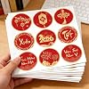 KYMY 2026 Vietnamese New Year Stickers, 180pcs Tet Viet NAM Spring Festival Paper Decals, Lunar New Year Zodiac Horse Round Labels for Party Favors Bottle Laptop Envelope Decorations