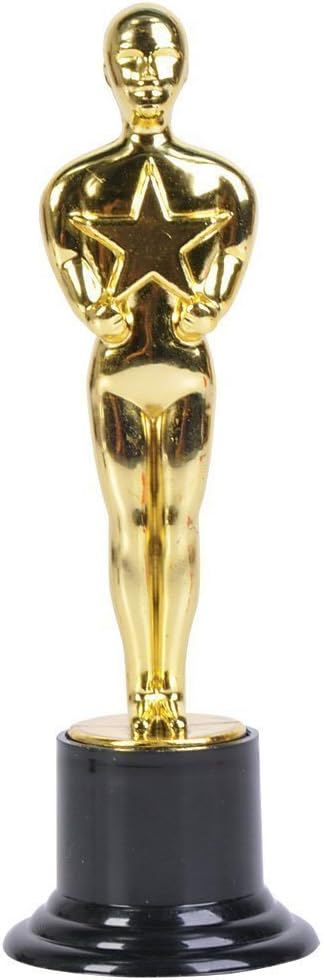 Gold Award Trophy, 6-Inch tall (4-Pack)
