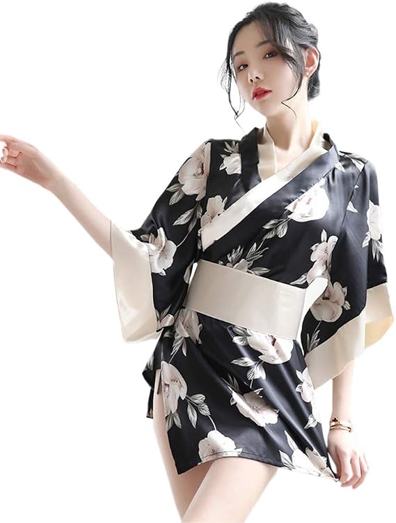 Yukata, Sexy, Cosplay, Erotic, Extreme, Etch, Erotic Kimono, Oiran, Costume, Lingerie, Underwear, Baby Doll, Pajamas, Sleepwear, Cute, Front Opening, Yamato Nadeshiko Japanese Style, Japanese