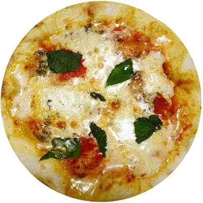 Pizza Margherita Pizza, Authentic Pizza, 7.1 inches 18 cm, Made with Italian Flour, Chef, Handmade, Crispy Pizza, Roman Pizza, Trial, Frozen Pizza, Dough, No Additives, Cheese, Cellulose-Free,
