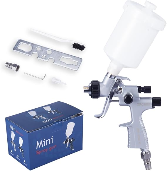 Mini spary Gun Light 3000 B 0.8mm HVLP Paint Gun for Touch-ups 250ml