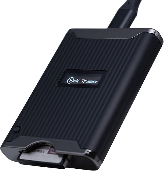 CFexpress Type B Card Reader with Temp & Health Monitor | High-Speed 20Gbps Data Transfer | Data Restore Tool for Professional Photographers & Videographers