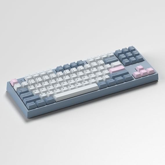 ICAN Fuji Cherry Profile Double Shot ABS Keycap Set 172 Keys Compatible for ANSI ISO MX Switches Mechanical Keyboard