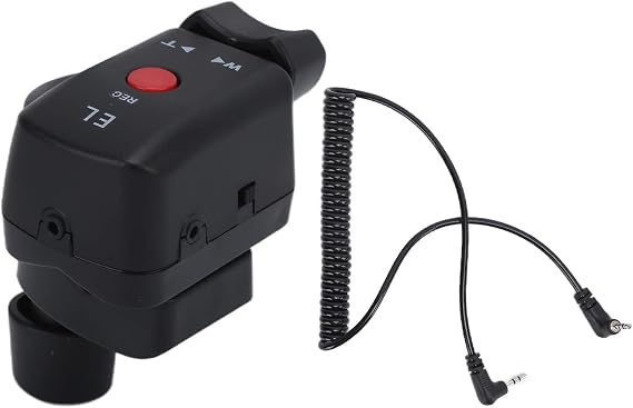 Camcorder Zoom Controller, DV Camera Remote Control, Zoom Lens Control and Record, 2.5mm Jack Cable, Video Tripod Handle Mount, for , for Camcorder
