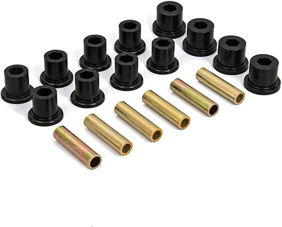 RealTruck SUPERLIFT SUSPENSION Rear Leaf Spring Bushings & Sleeves | 340 | Fits 1973-1987 Chevrolet Blazer, 1973-1974 K10 Pickup/K15/K1500 Pickup/Suburban, 1973-1986 K10/K20 Suburban, Others