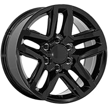 Replica 220GB Fits Trail Boss 18x8.5 6x5.5" +26mm Gloss Black Wheel Rim 18" Inch