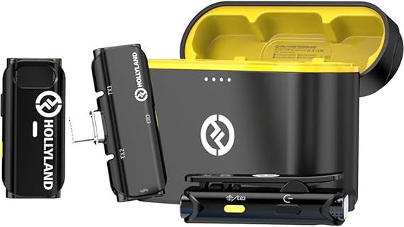 Hollyland Lark C1 Duo 2-Person Wireless Microphone System with USB-C Connec