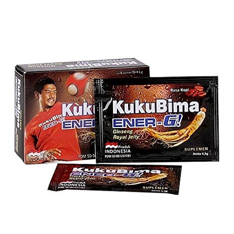 Sido Muncul Kuku Bima Ener-G! Energy Drink Powder (Coffee)