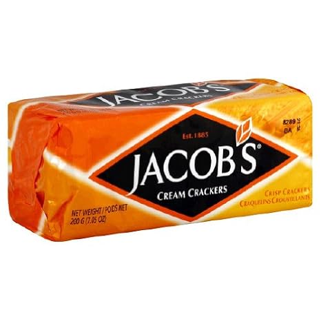 Jacobs, Cracker Cream, 7-Ounce (24 Pack)