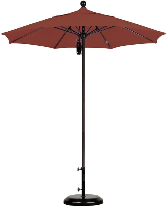 California Umbrella Venture Series Push Open Commercial Patio Umbrella