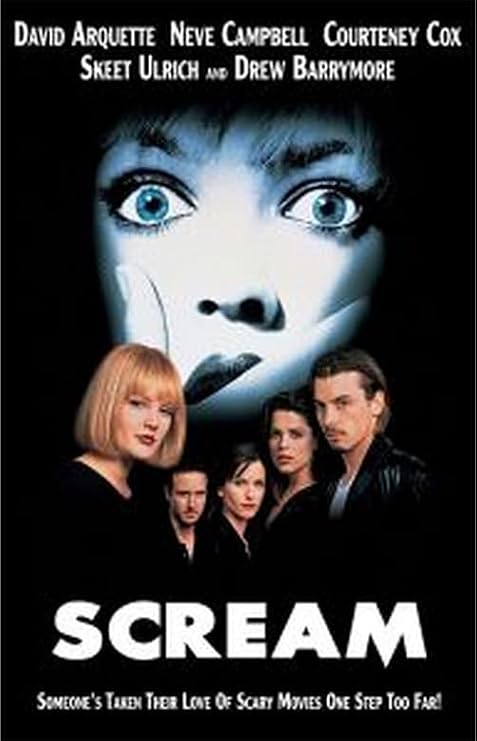 BUY ART FOR LESS Officially Licensed Scream Movie Poster Art Poster - 24 x 36 Inch - Decorative Print - Poster Paper - Ready to Frame