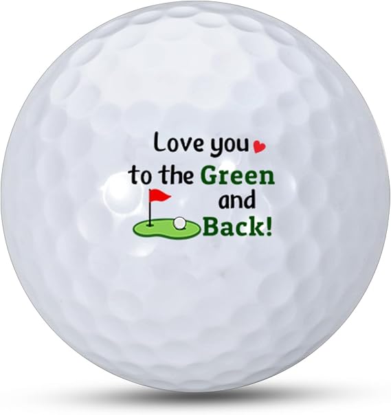 Golf Gifts for Boyfriend Men Husband Golf Ball Gifts from Wife Golfer Lover | Golf Stocking Stuffers for Boyfriend Husband Anniversary Birthday Romantic Accessories for Golfer Lovers Sweetest Day