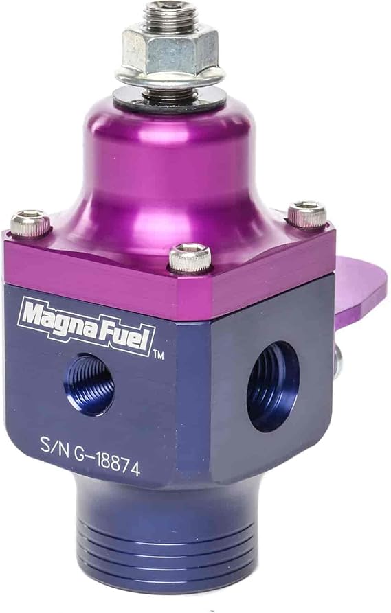 MagnaFuel MP-9633 2-Port Fuel Regulator with -10AN Inlet and -6AN outlets